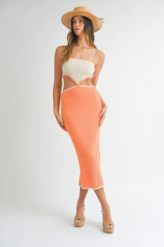 Alessia Colorblock dress - Restock