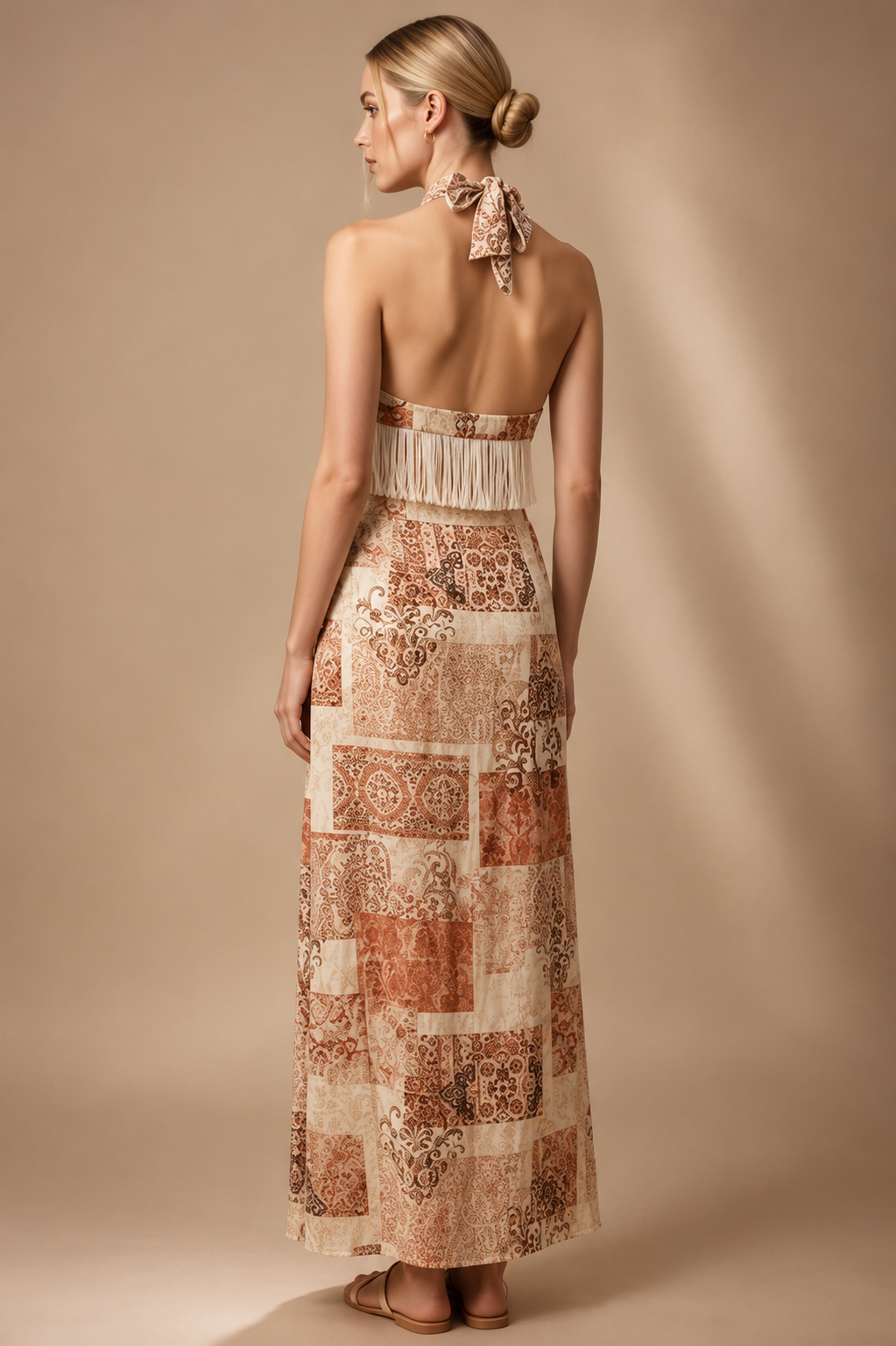 Sedona Fringe Skirt set