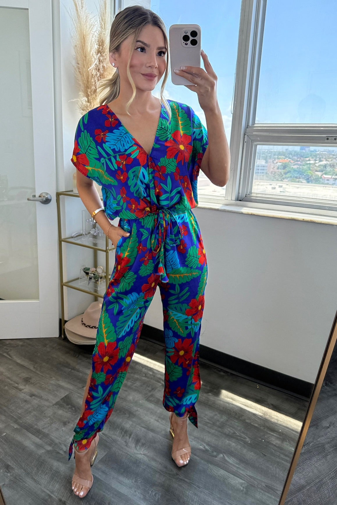 Tropical Nights jumpsuit is