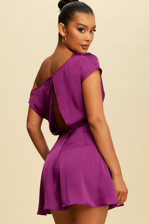 Jade Satin romper - restock