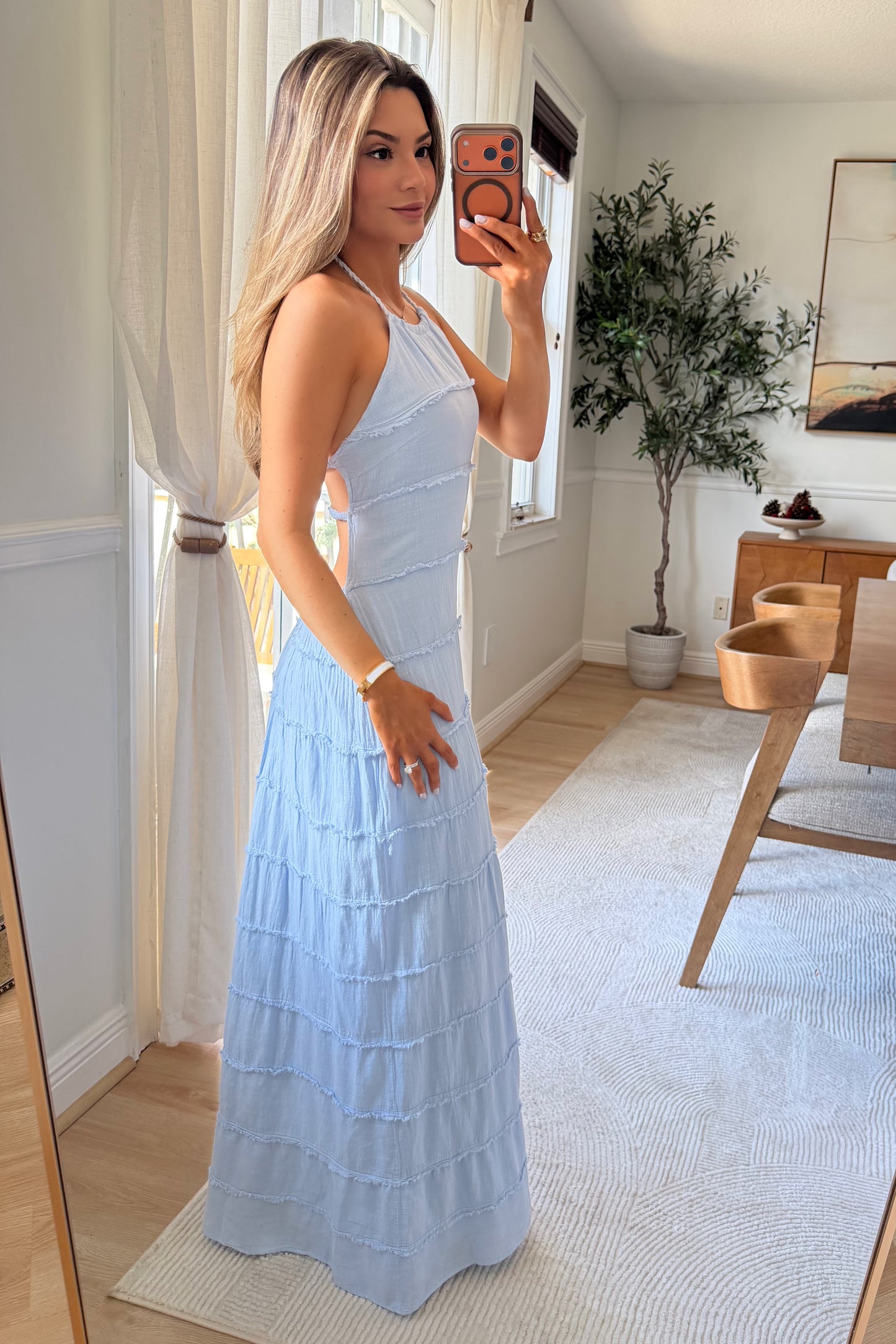 Eliza Frayed maxi