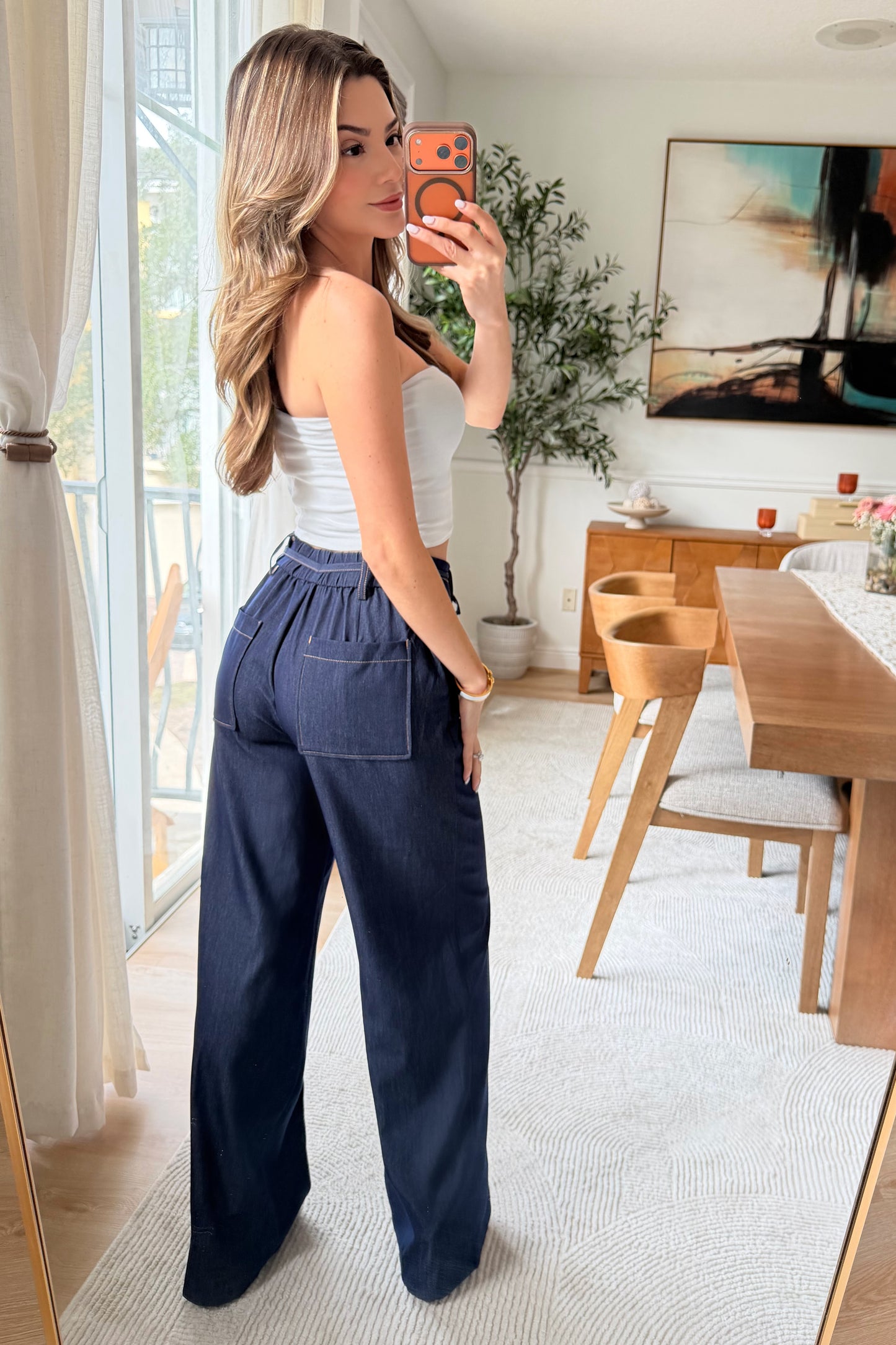 Victoria Tencel Trousers