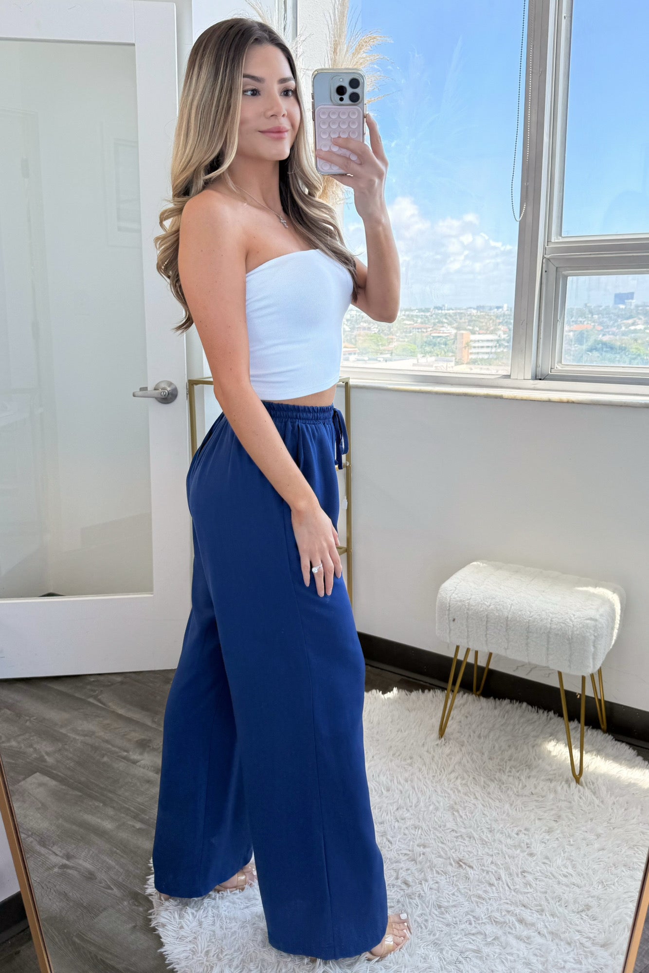Sarah Highwaisted pants - Restock