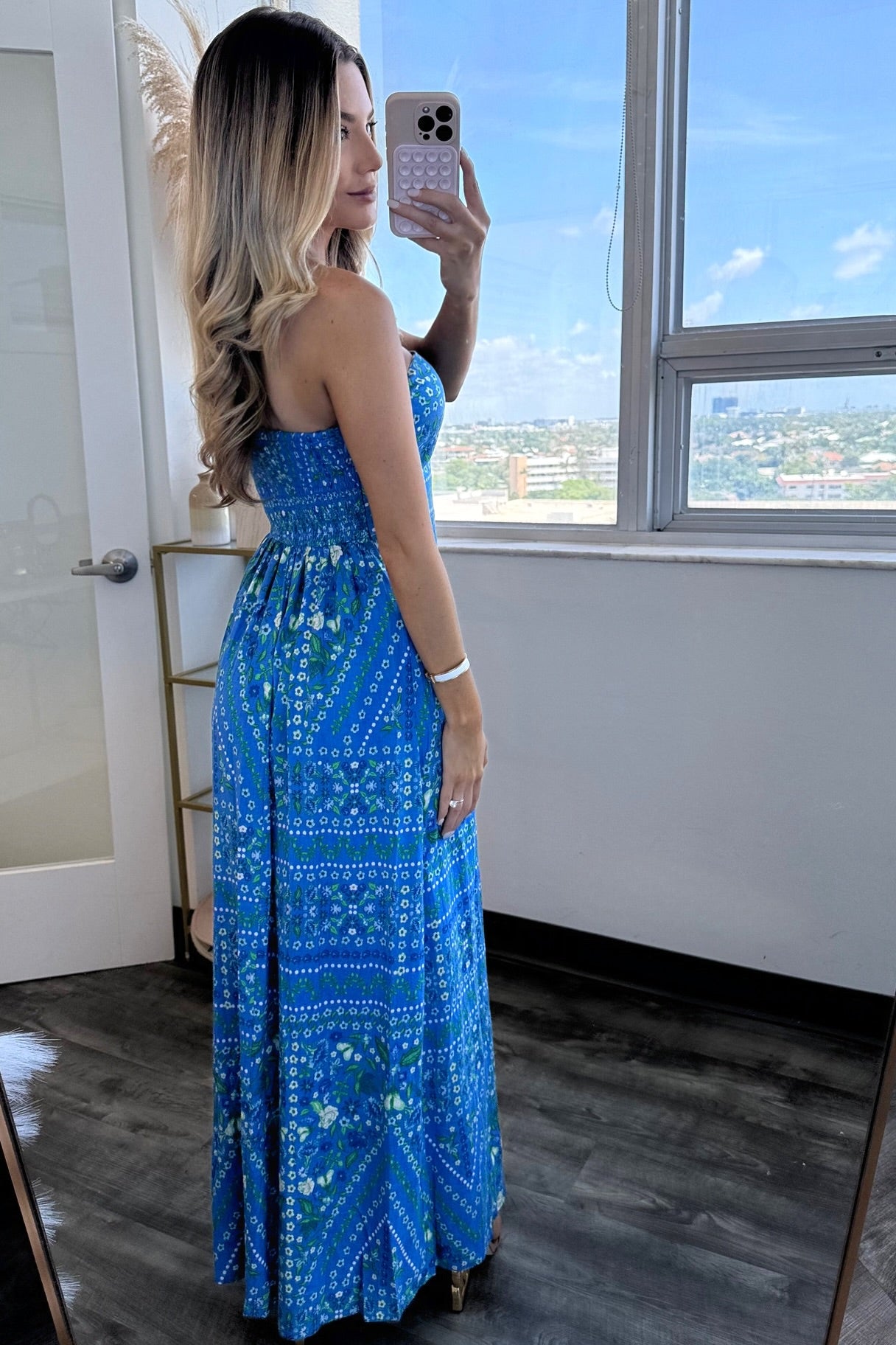 Marbella Strapless maxi