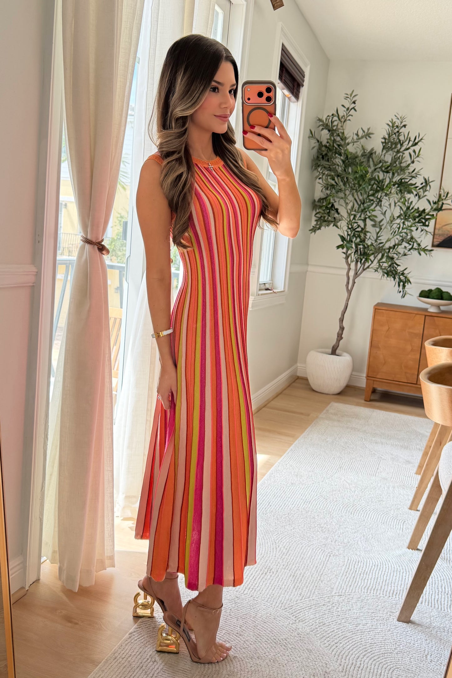 Milly Knit Midi dress