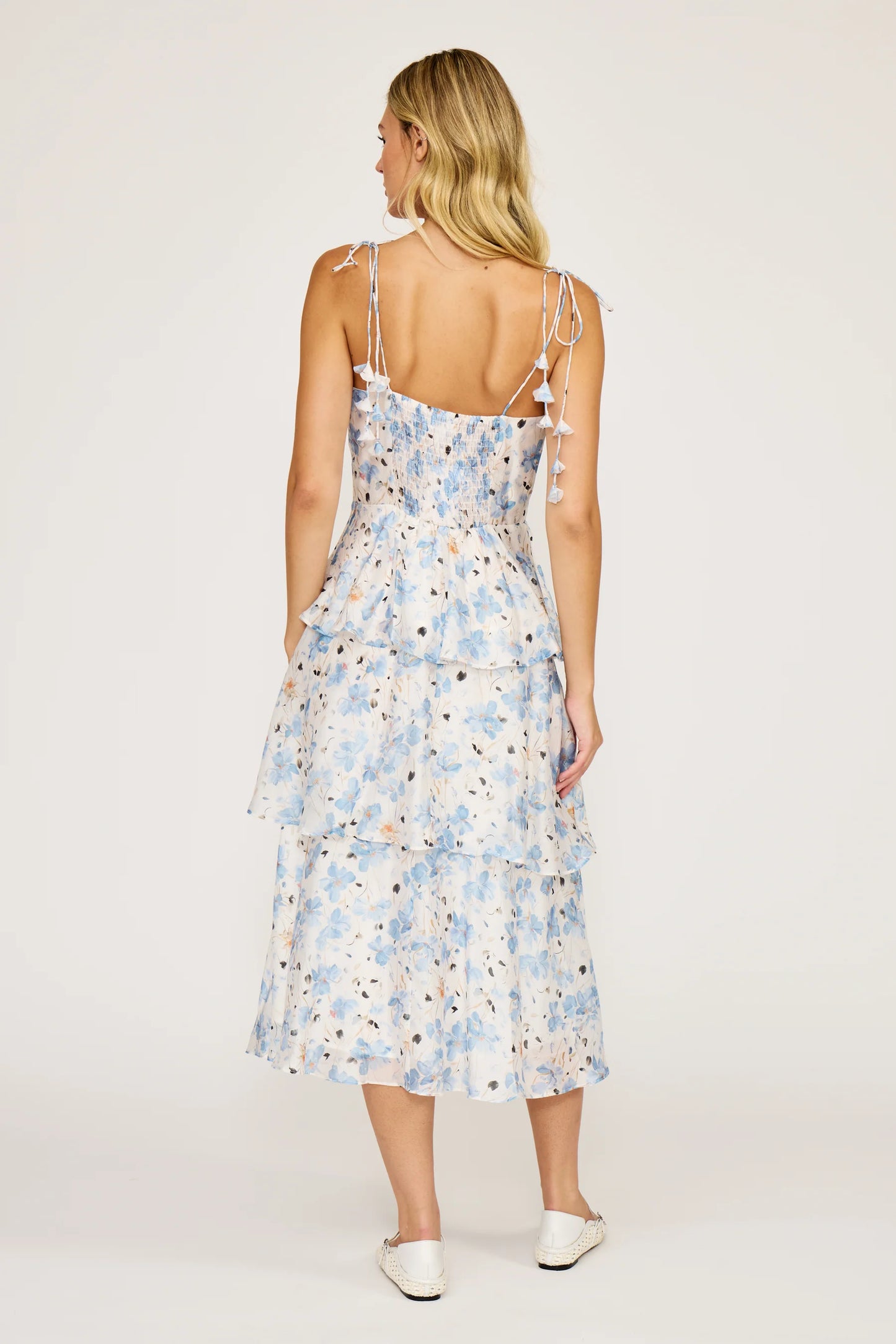 Colette Tiered Floral dress