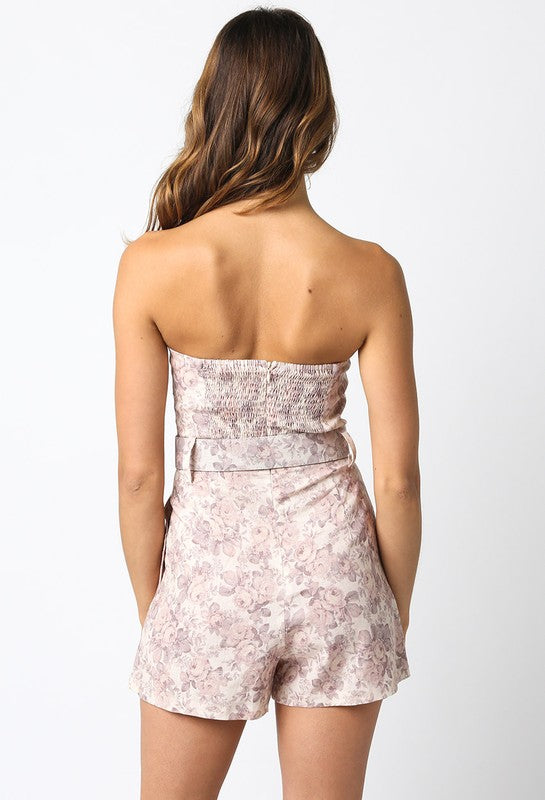 Daphne Belted romper