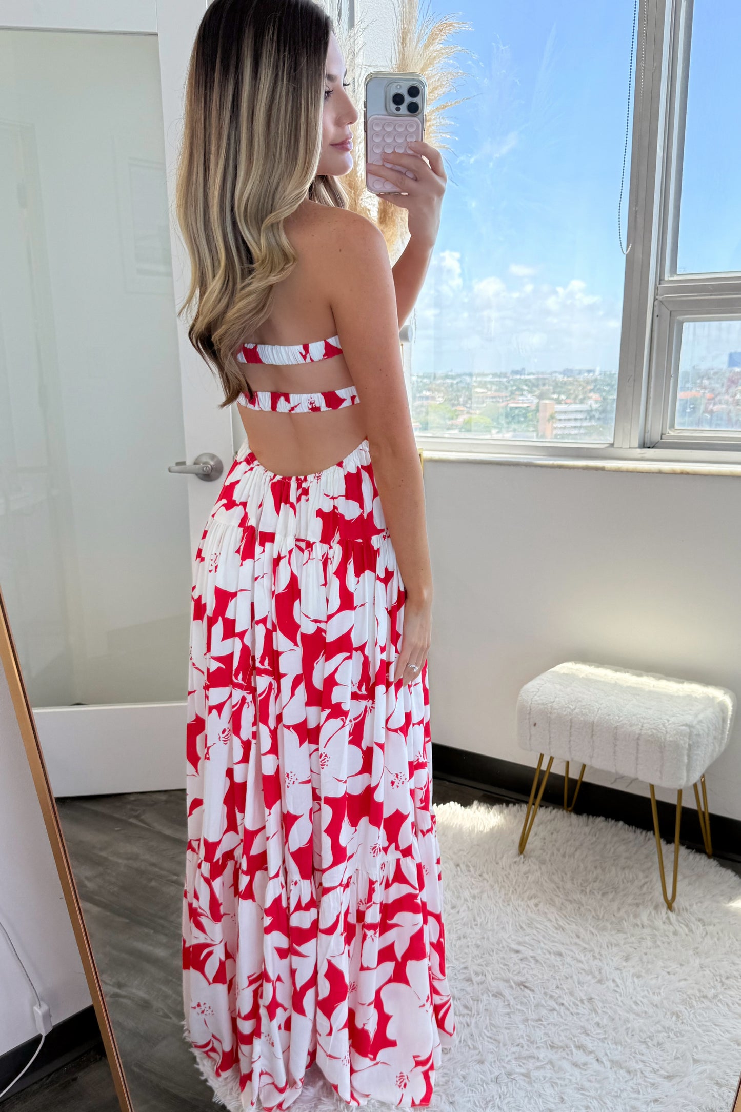 Lani Floral maxi