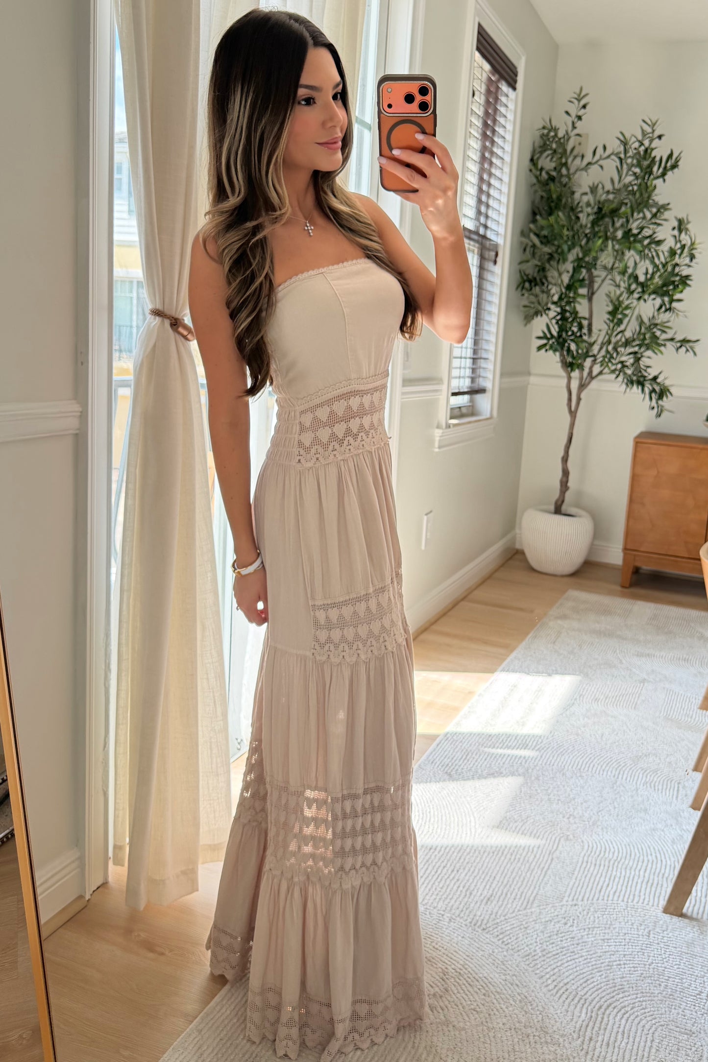 Lucia Maxi dress - Restock