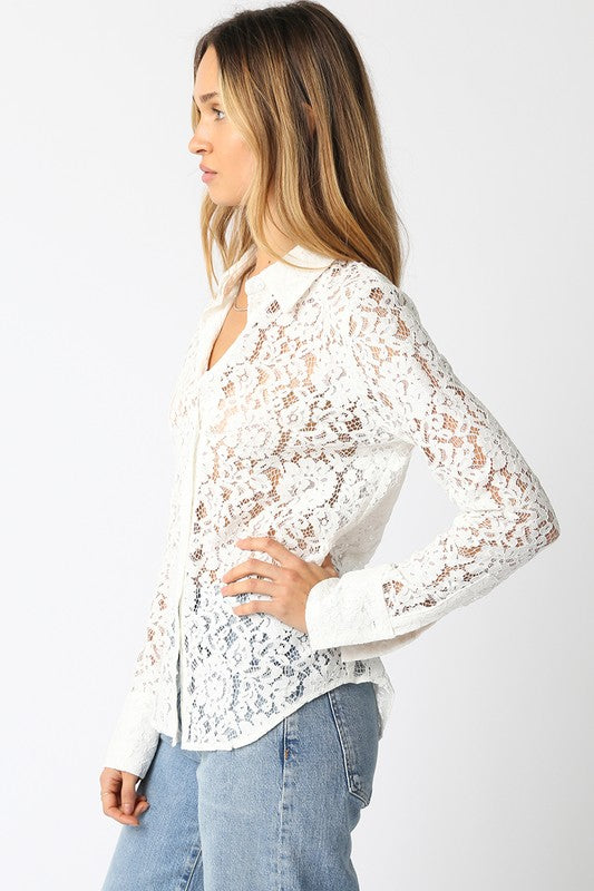 Celine Lace blouse