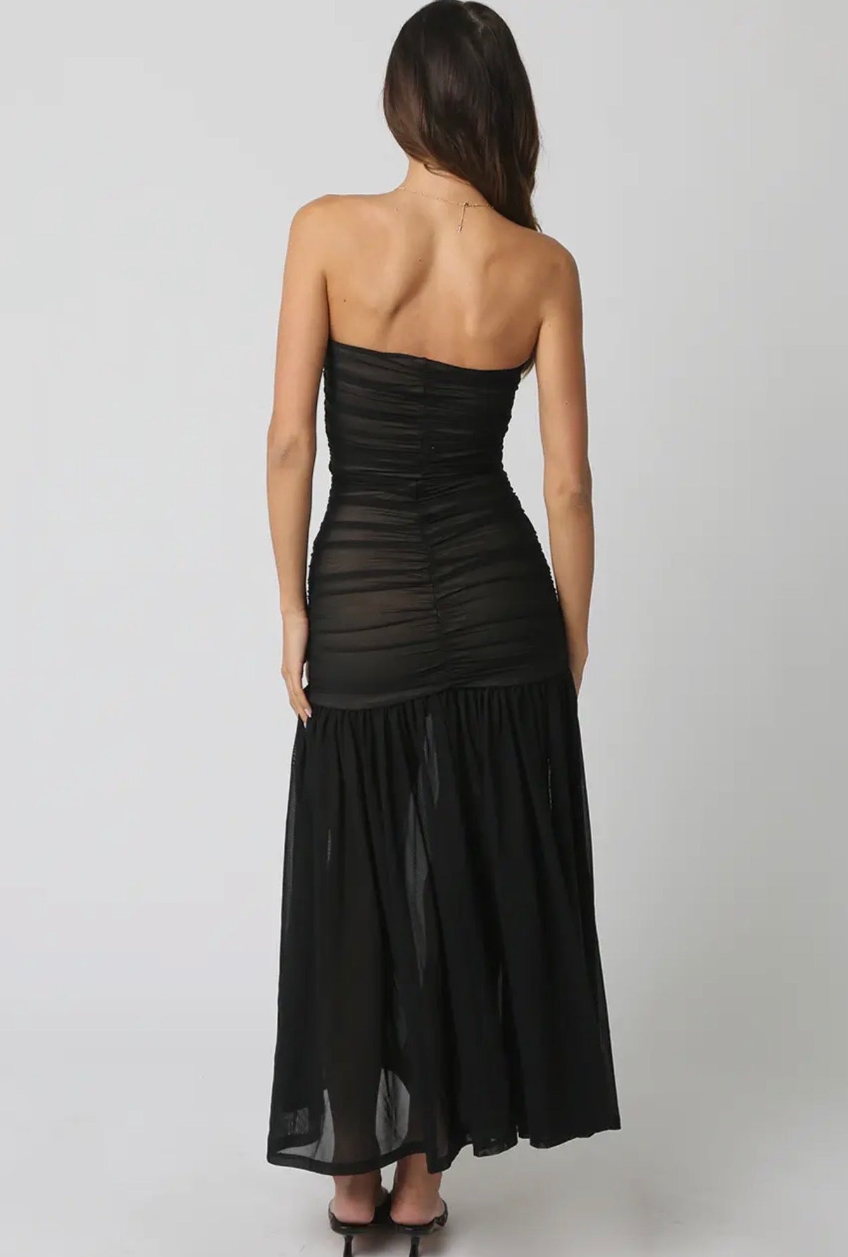 Lauren Ruched midi