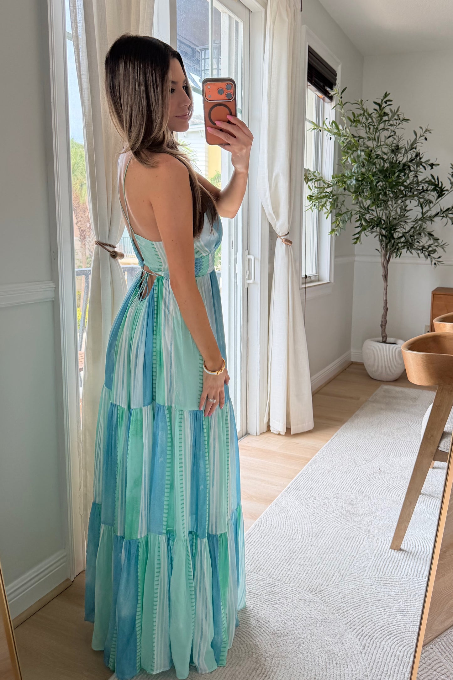 The Amalfi Air Maxi dress