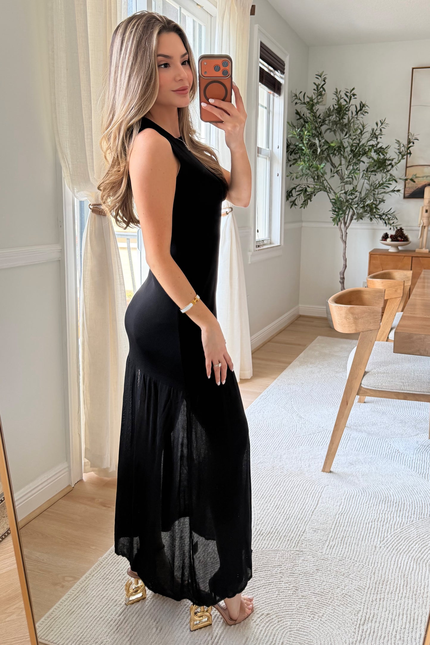 Alicia Knit dress - Black