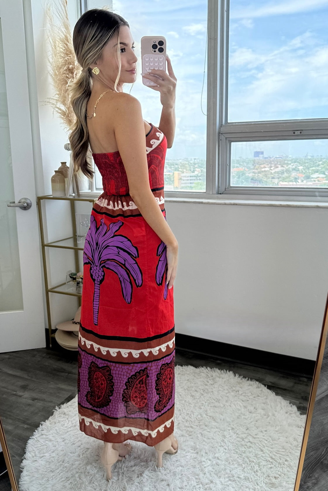 Lorena Strapless dress