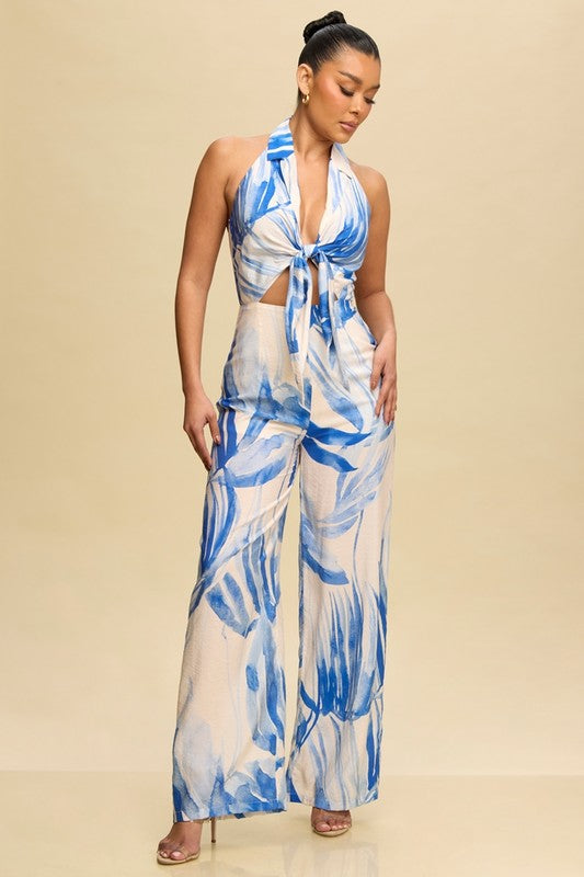 Bahamas Tie jumpsuit - Restock