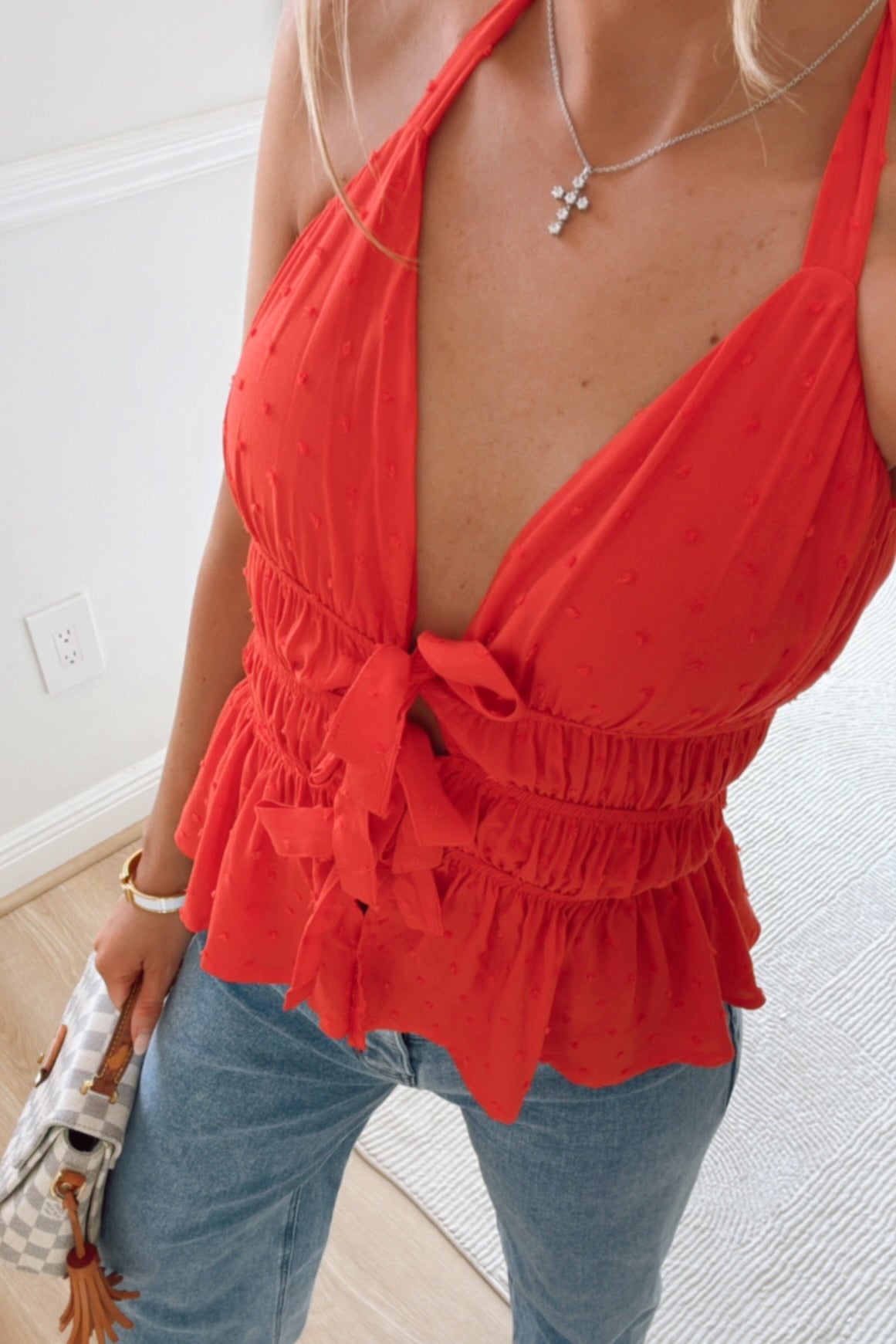 Claire Halter top