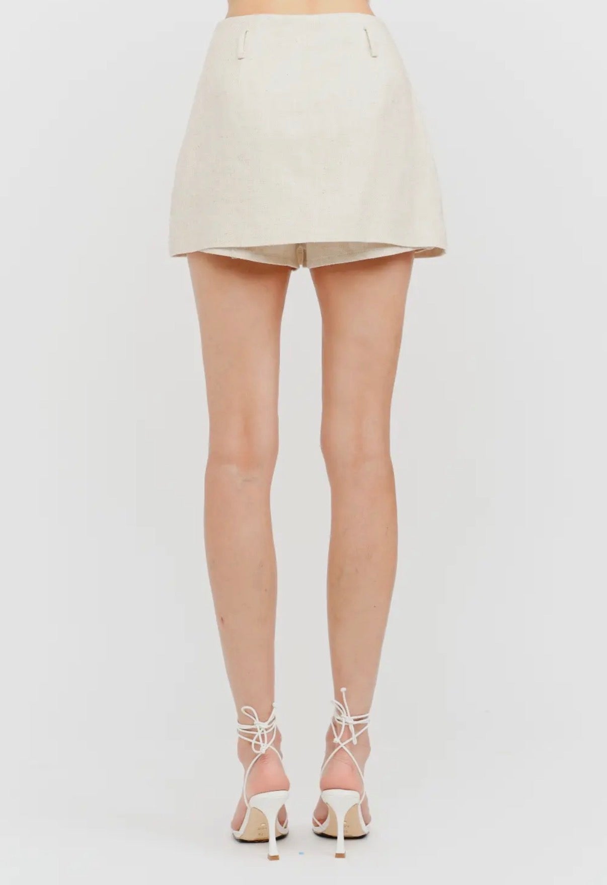 Addison Linen Skort