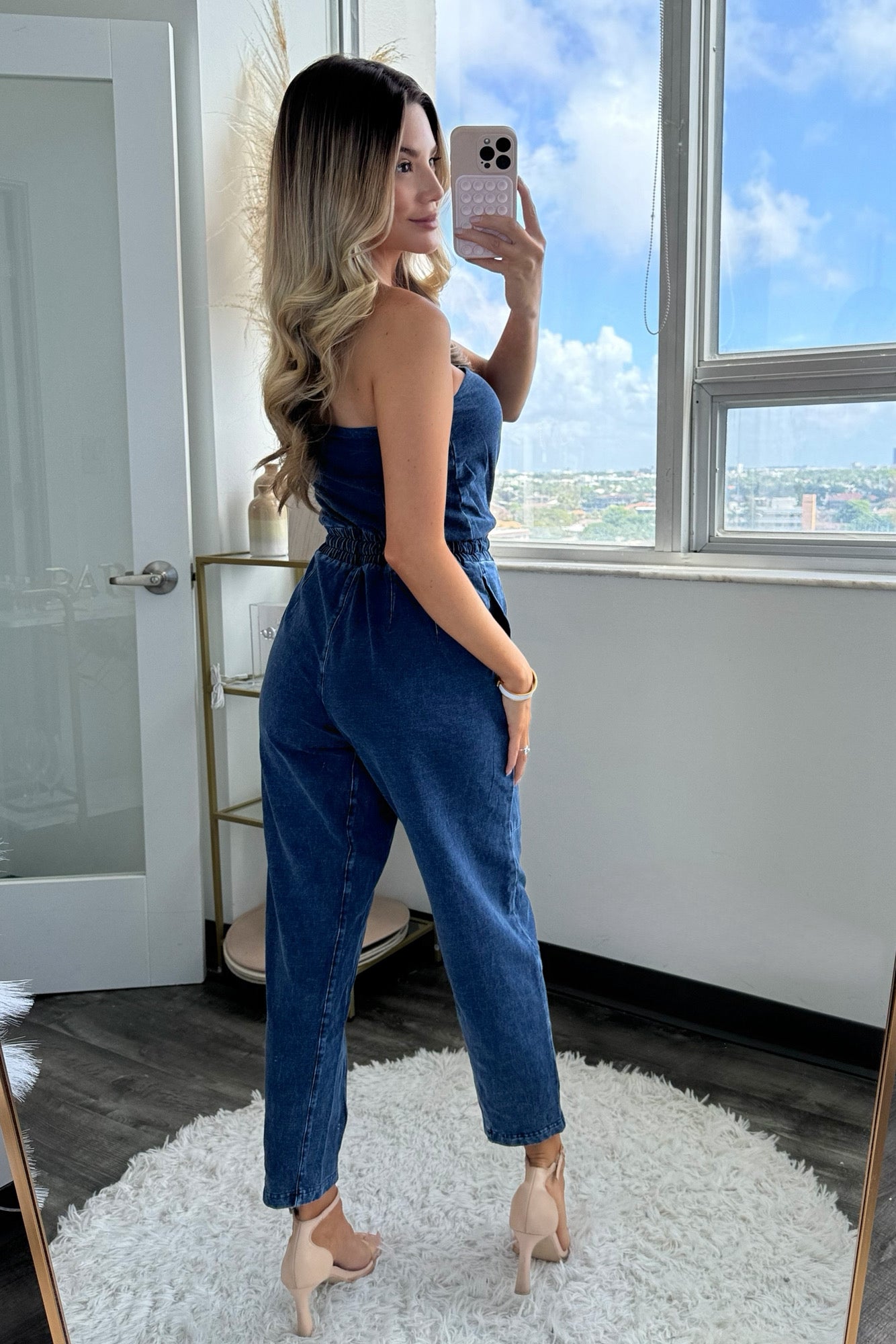 Paige Soft Denim jumpsuit