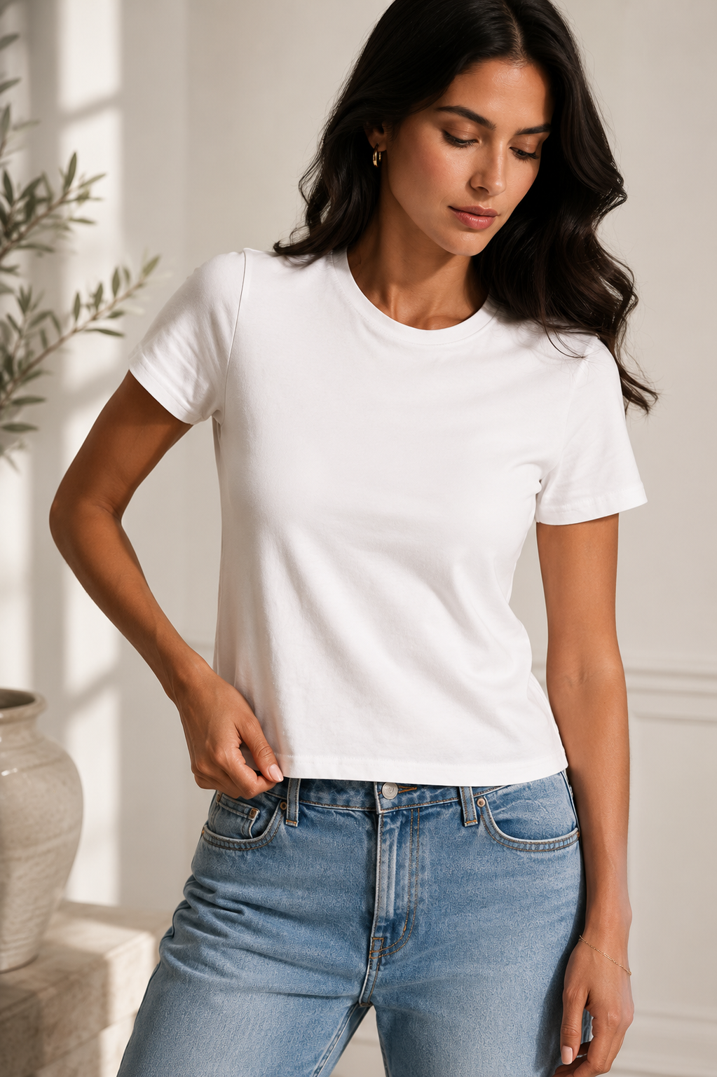 The Everyday Tee with built in bra