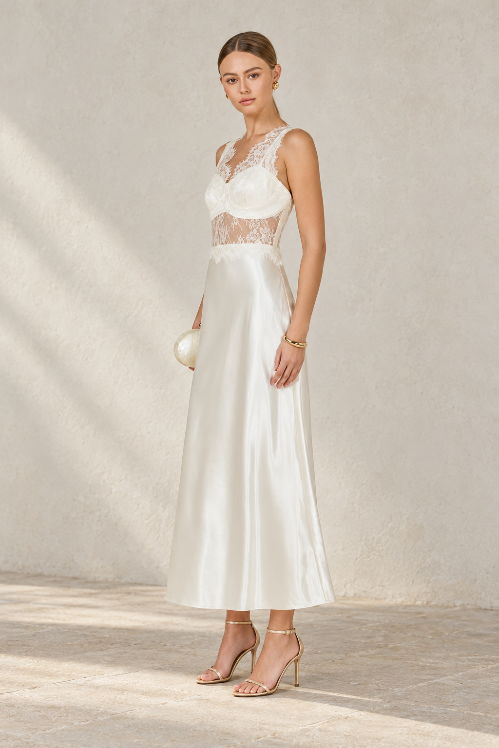 Natalia Satin dress