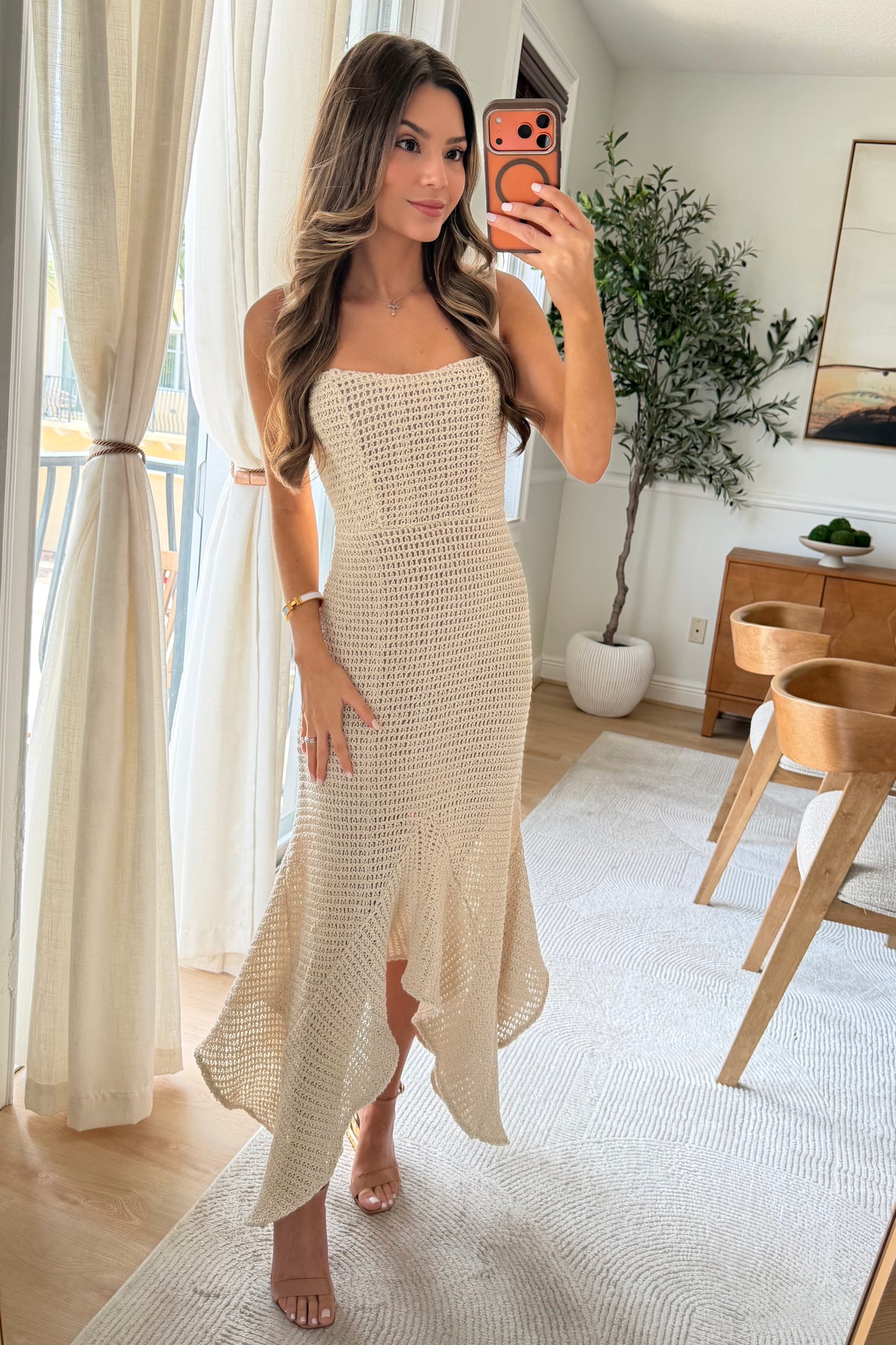 Solene Crochet dress