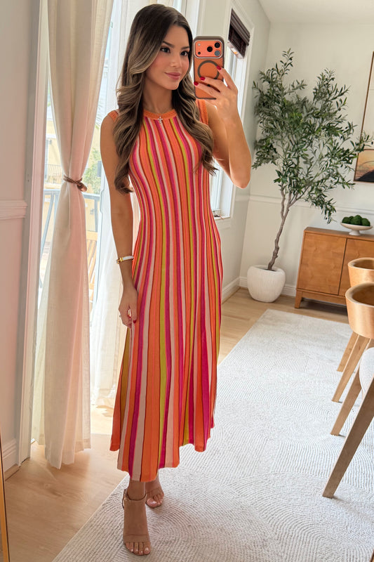 Milly Knit Midi dress