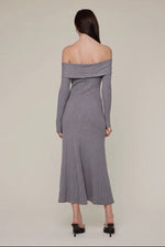 Lydia Off-Shoulder Knit dress
