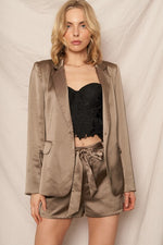 Elizabeth Satin shorts