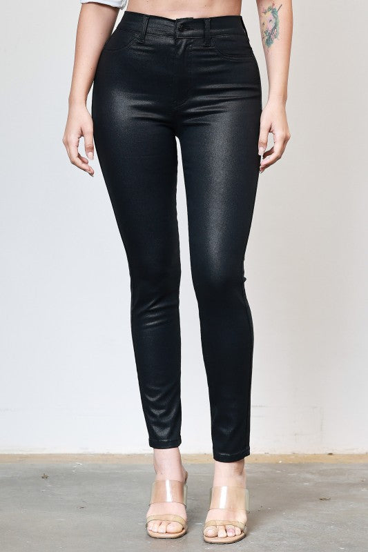 Harley Coated denim