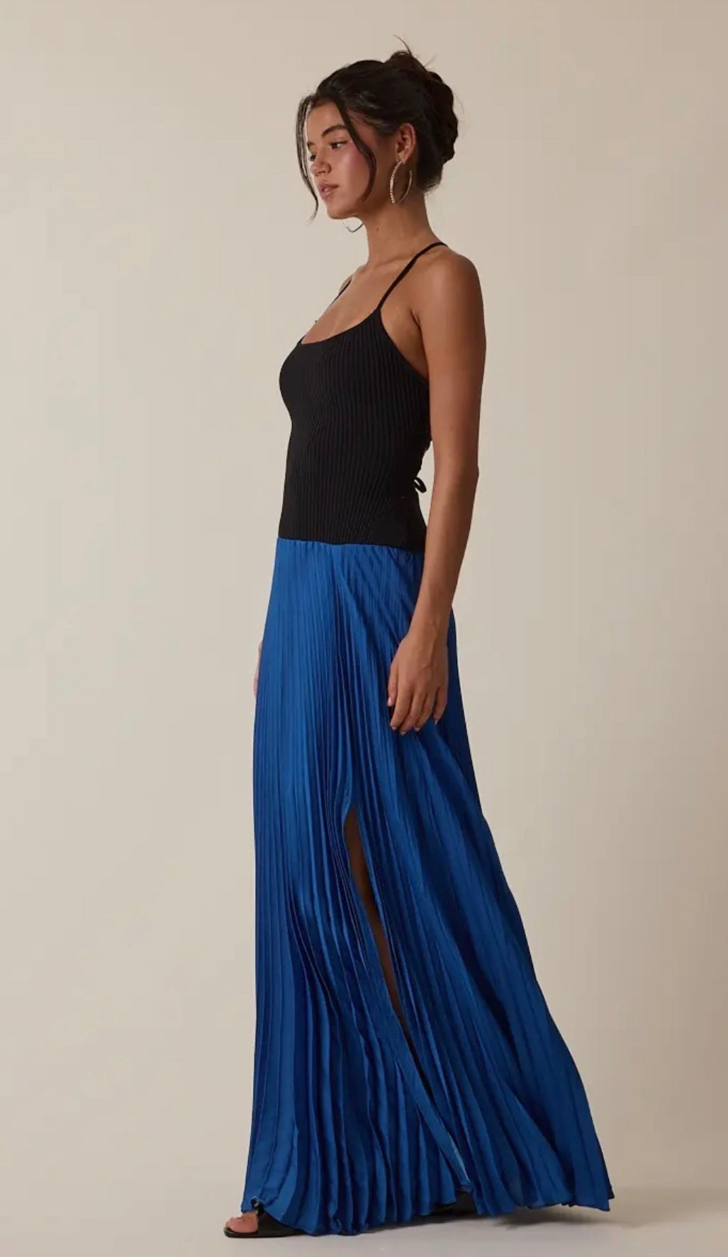 Madeline Pleated maxi