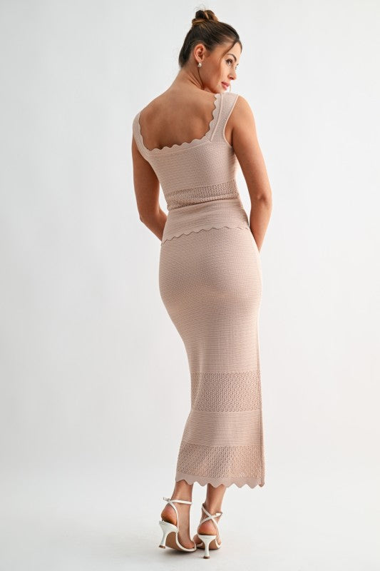 Valentina Midi Skirt set