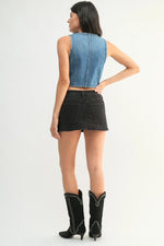 Amanda Denim skort