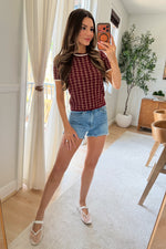 Blair Plaid knit