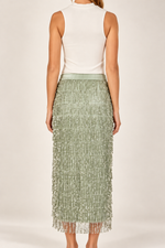 Olivia Fringe skirt