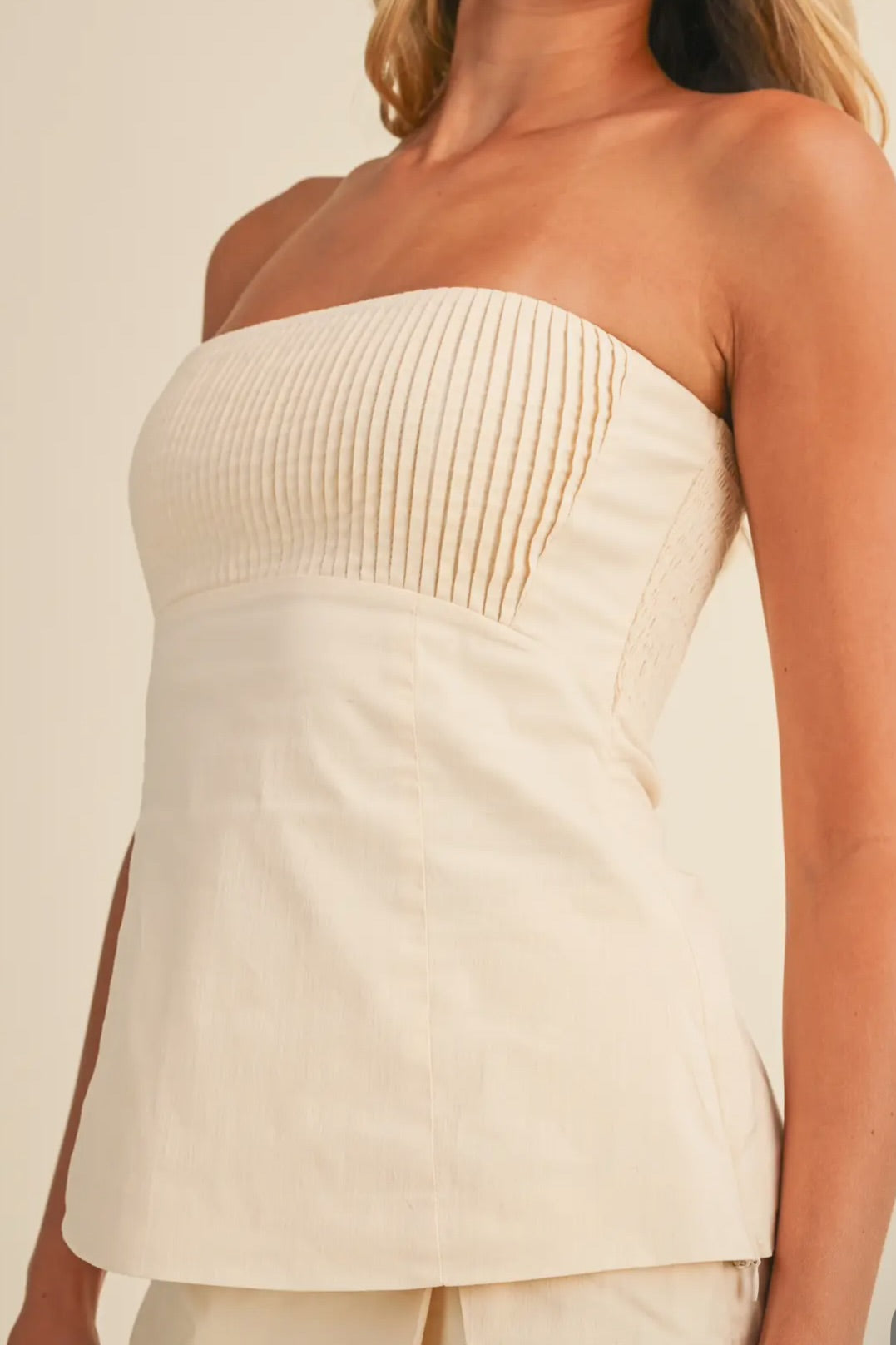 Blair Strapless top