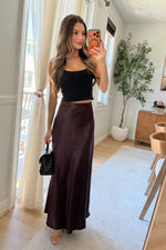 Ava Satin skirt