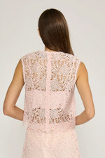 Celine Lace top with Matching cami
