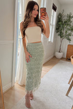 Olivia Fringe skirt