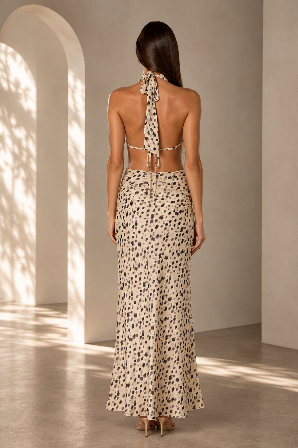 Amelie Polka dot gown