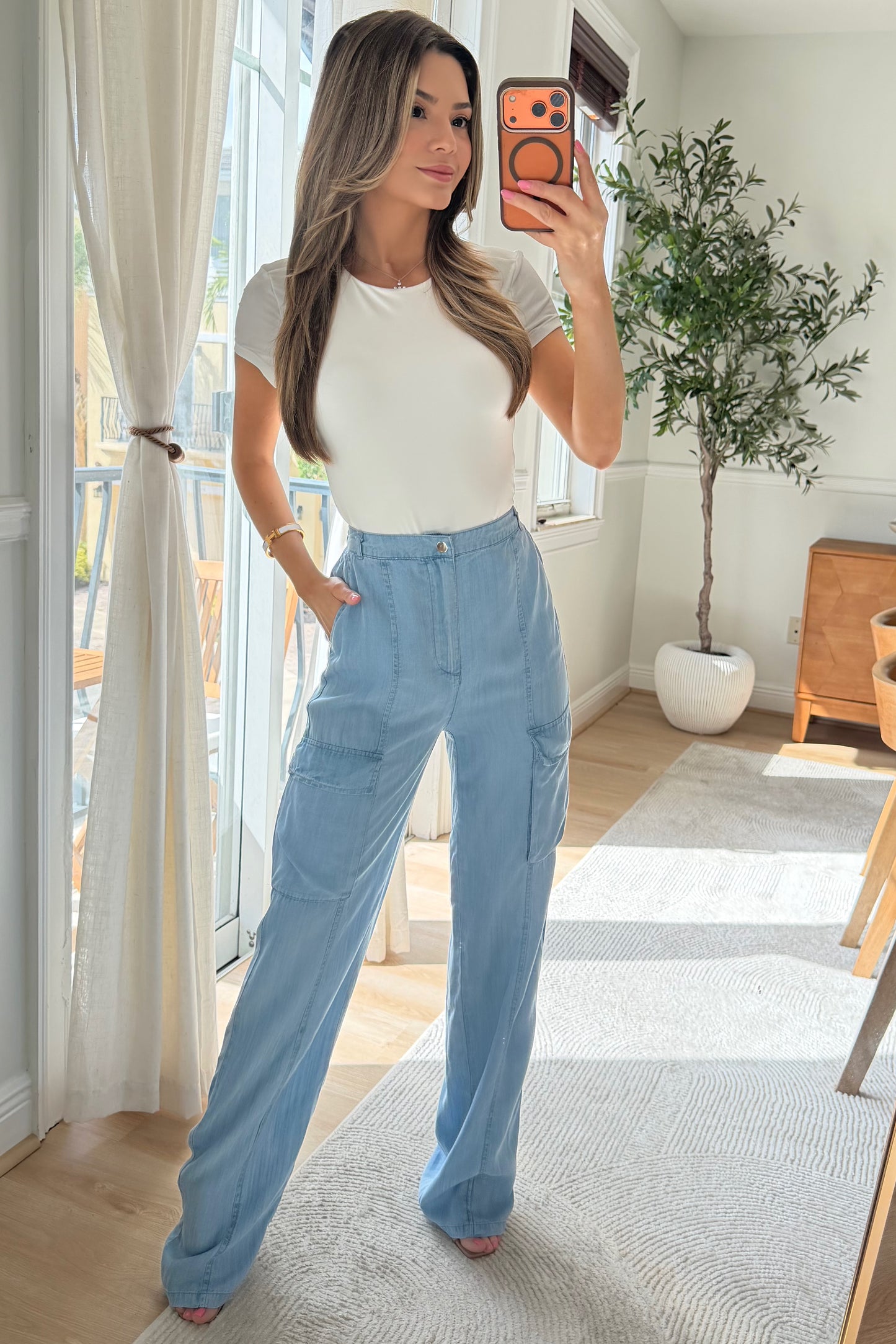 Lindsay Tencel trousers