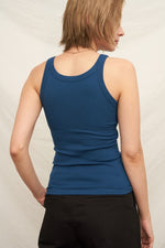 Kristen Built in Bra tank - Teal