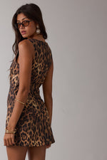 Dolce Vita Leopard Dress with shorts