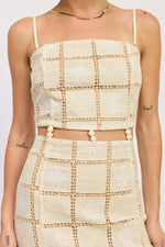 Elisa Eyelet dress