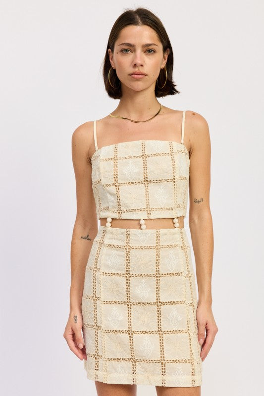 Elisa Eyelet dress