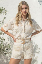 St. Tropez Crochet shorts