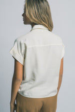 Emily Tencel Tie blouse