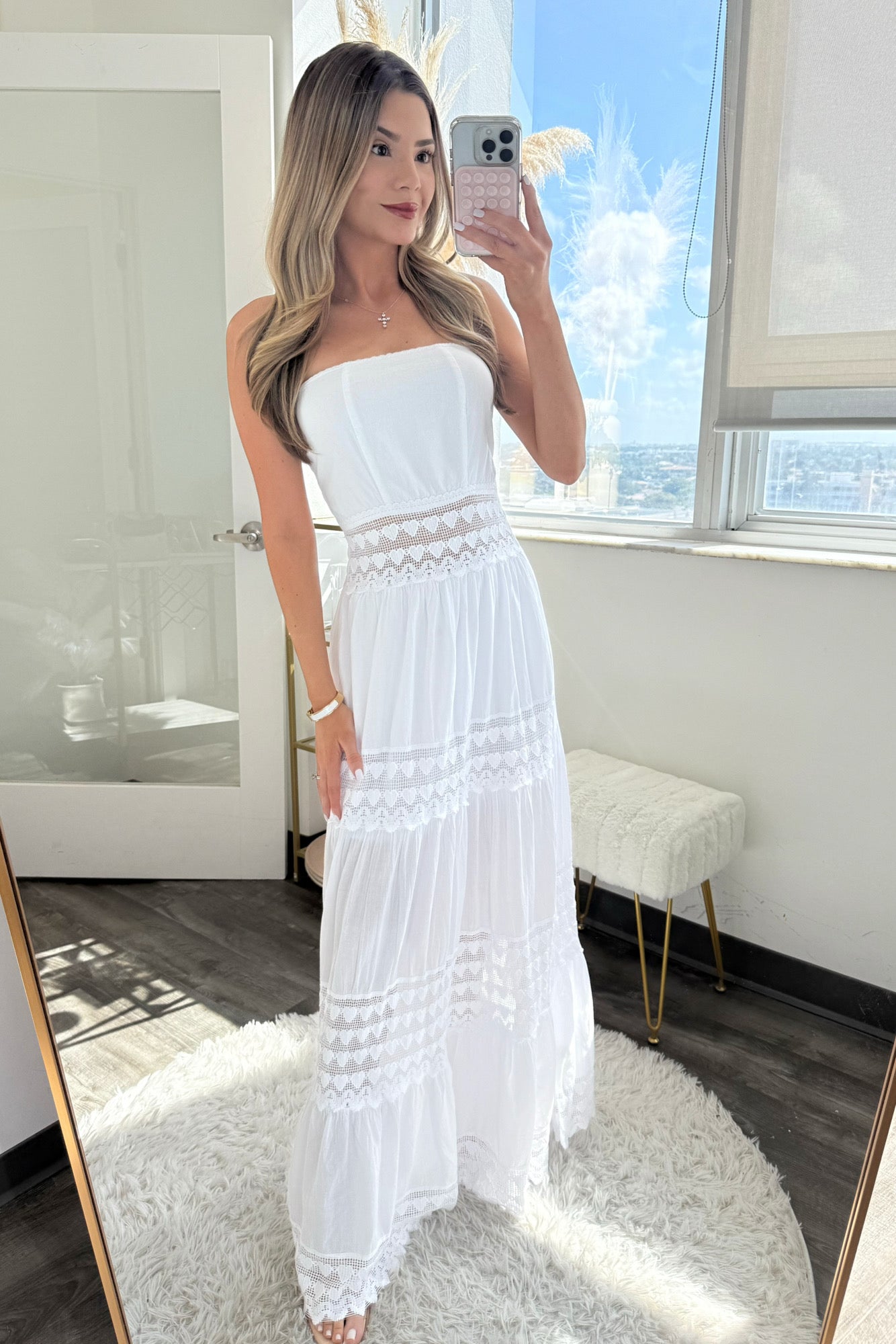 Lucia Crochet maxi