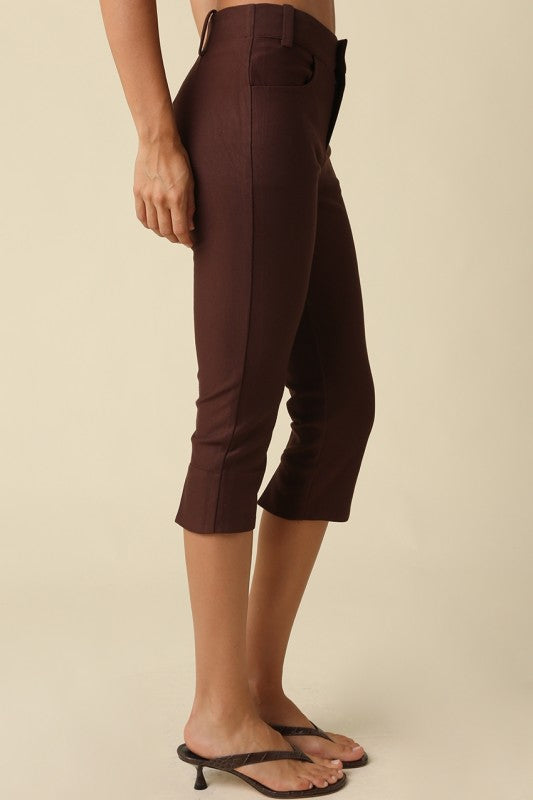 Ashtin Tailored capris