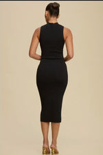 Gia Cutout midi