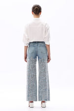 Gigi Rose lace jeans - Restock